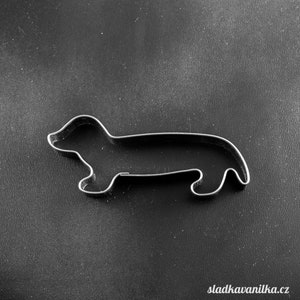 Cookie cutter - dachshund, gingerbread, biscuit stainless steel