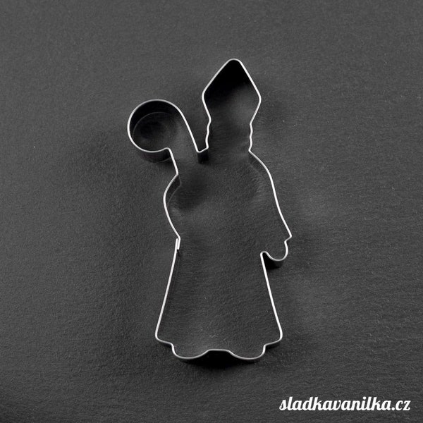 Cookie cutter - Saint Nicholas, gingerbread, biscuit stainless steel