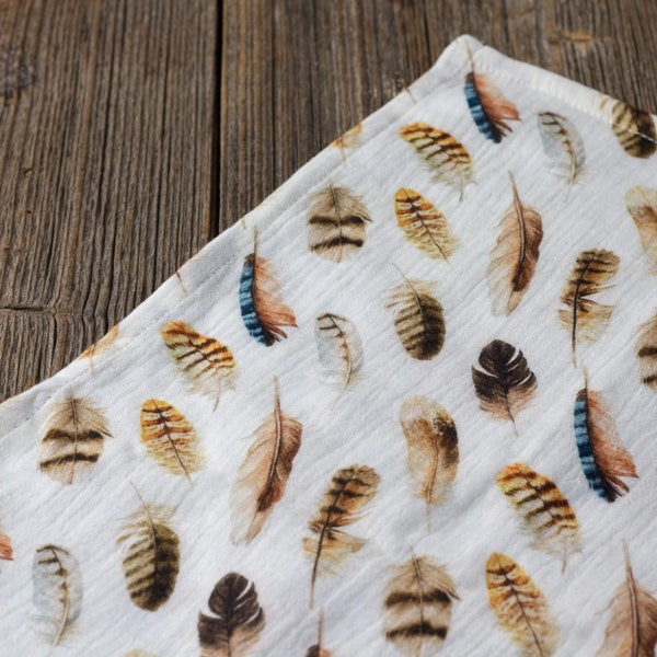 Muslin towel - Feather, doublegauze, 100% cotton, kitchenware
