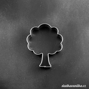 Cookie cutter - tree, gingerbread, biscuit stainless steel