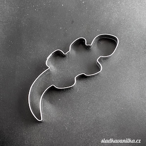Cookie cutter - gecko, gingerbread, biscuit stainless steel