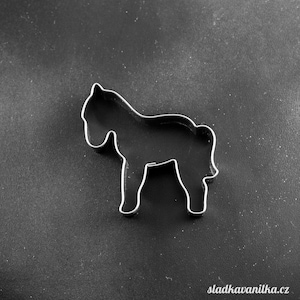 Cookie cutter - horse, gingerbread, biscuit stainless steel