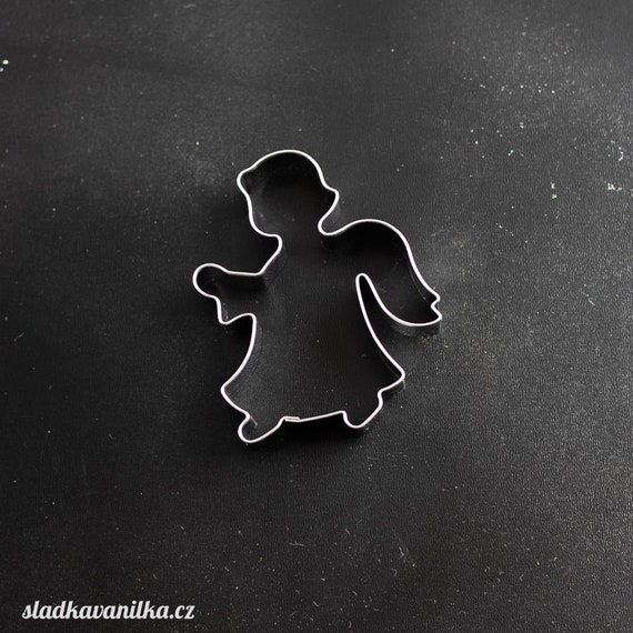 Tagliapasta A Forma Di Angelo In Acciaio Inox, 10 Cm, Per Biscotti E Decorazioni