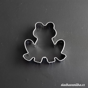 Cookie cutter - frog, gingerbread, biscuit stainless steel
