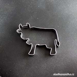 Cookie cutter - cow, gingerbread, biscuit stainless steel