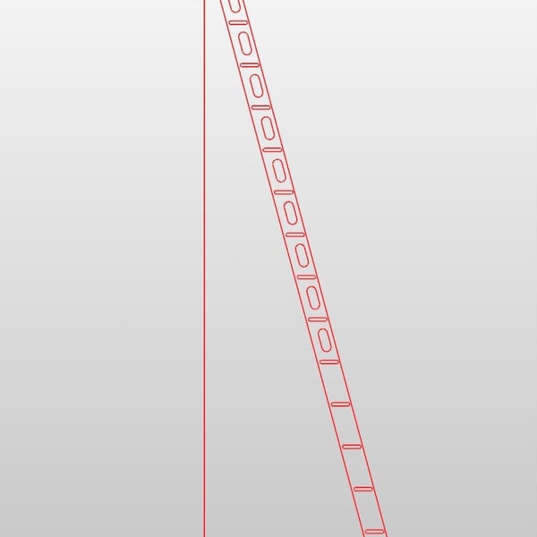 Files / template for ladder with integrated handles