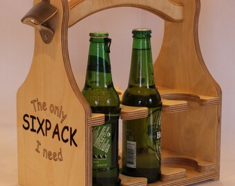 Sixpack bottleholder small bottles (DIGITAL FILES)