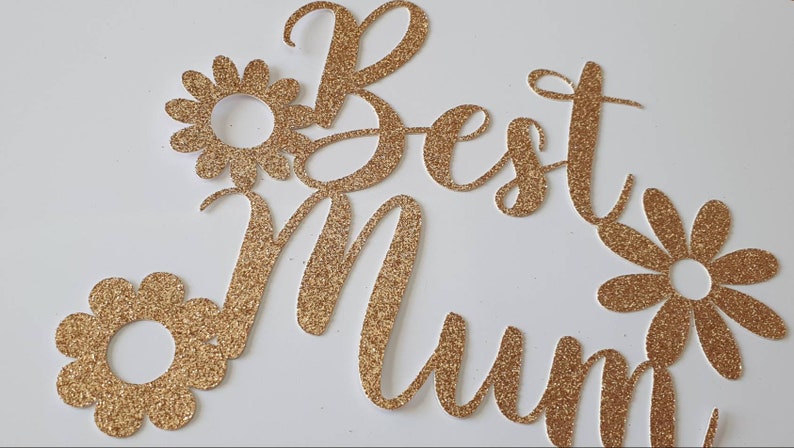 Best mum cake topper in many colours and finishes