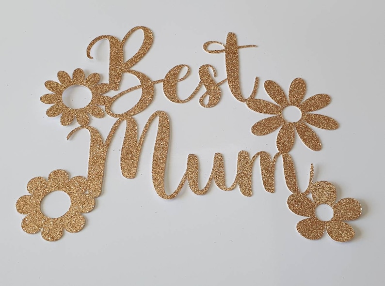 Best mum cake topper in many colours and finishes