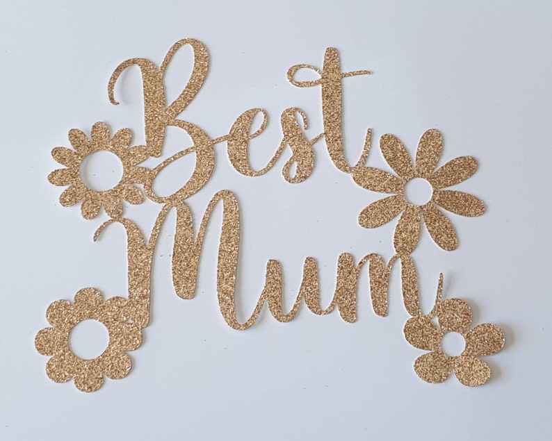 Best mum cake topper in many colours and finishes