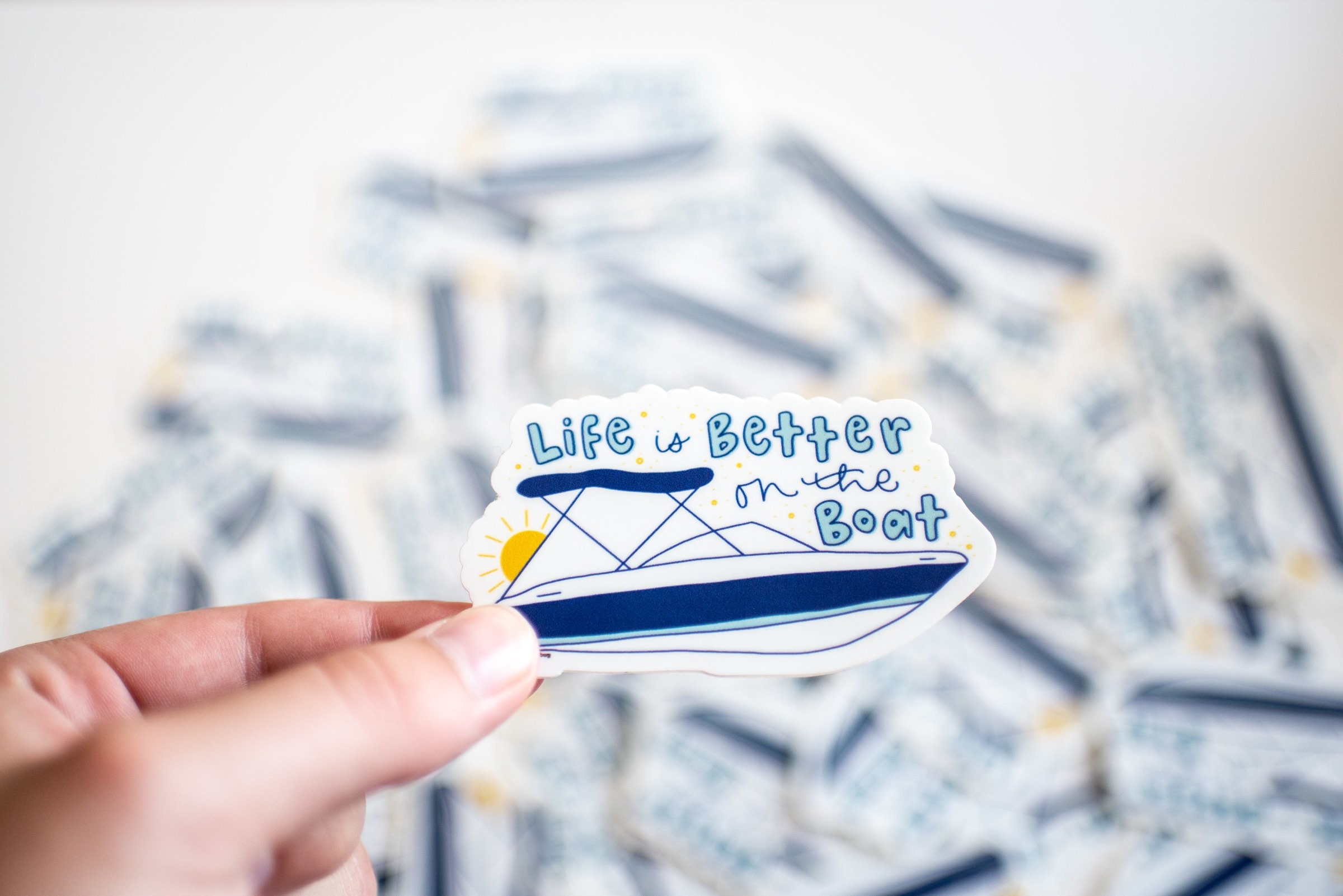 Boat Life Sticker - Etsy