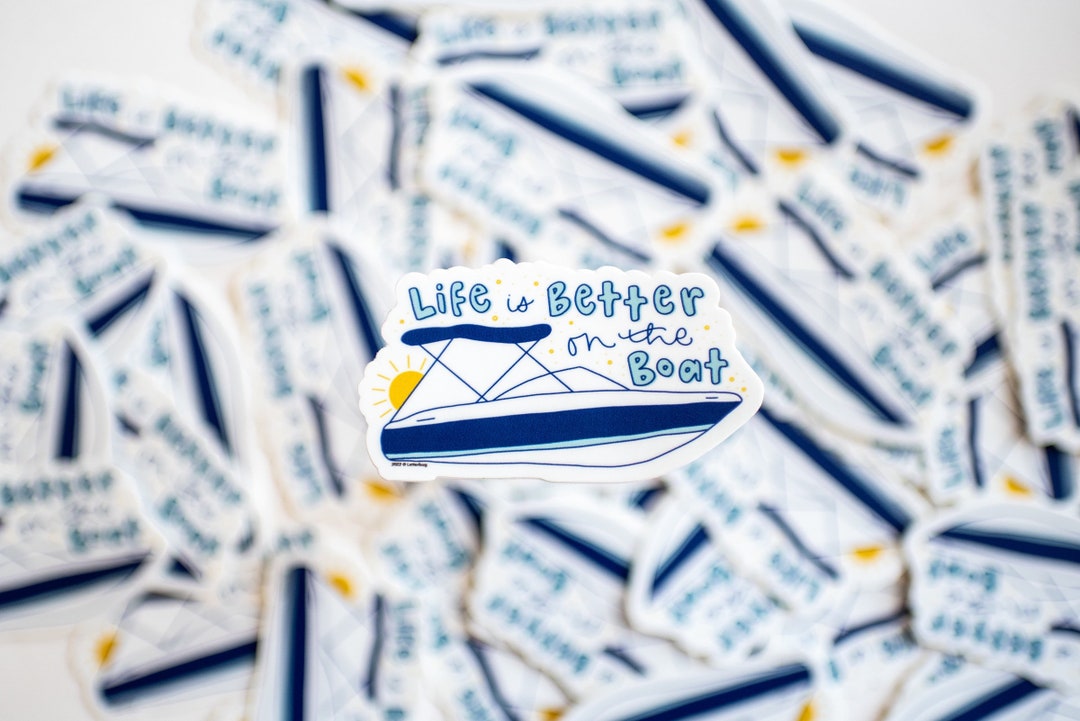 Boat Life Sticker - Etsy