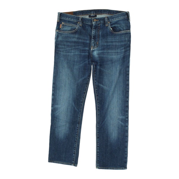 Armani Mens Blue Slim Fit Jeans | Vintage High End Luxury Designer Denim VTG