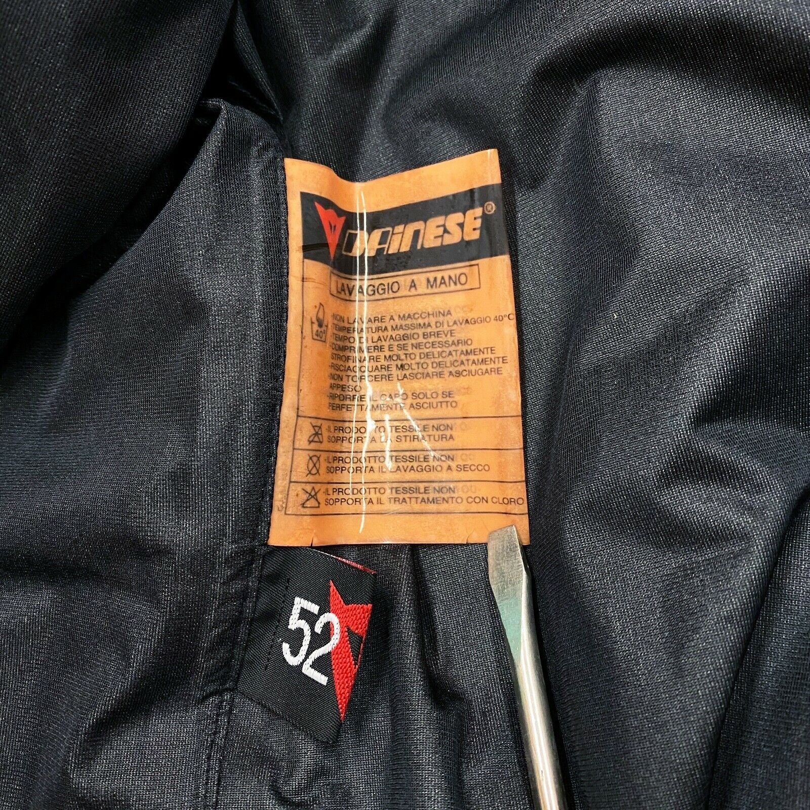 Dainese Sports Safety Equipment Jacket Vintage Designer Black Coat ...