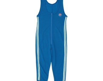 Sportful da uomo blu 1 pezzo body leggero / abbigliamento sportivo vintage retrò VTG