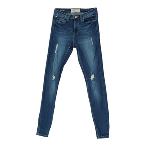Diesel Womens Blue Distressed Classic Skinny Jeans | Vintage Designer Denim VTG