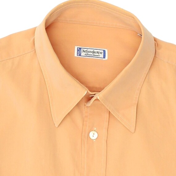 Yves saint top laurent orange shirt
