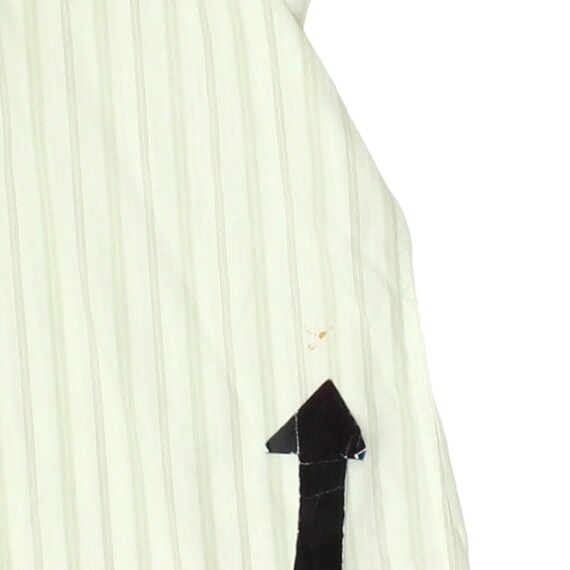 Yves Saint Laurent Mens White Striped Shirt | Vin… - image 6