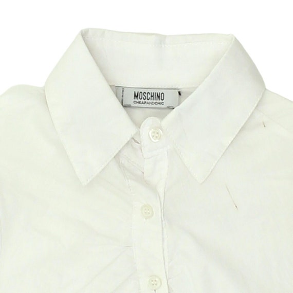 Moschino Cheap & Chic Womens White Shirt | Vintag… - image 2