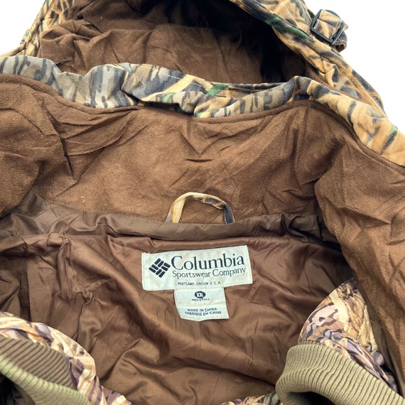 Columbia Camouflage Padded Hunting Jacket | Vinta… - image 2