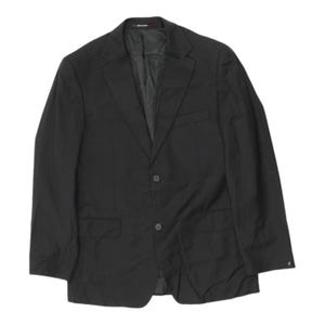 Pierre Cardin Mens Black Blazer Jacket | Vintage High End Suit Designer VTG