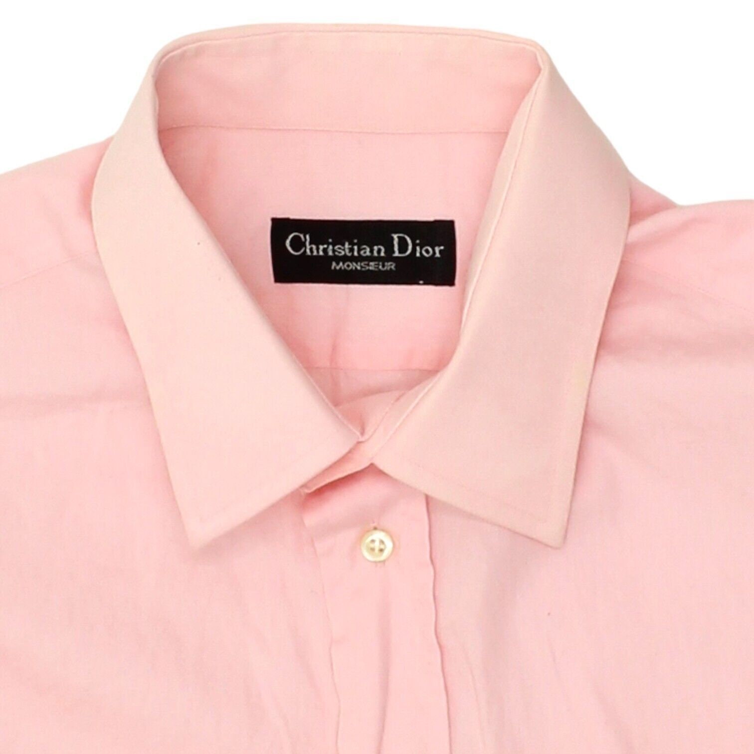 Dior HOMME シャツ ピンク Dior Homme Pink Logo-Embroidered Cotton Pique Polo T-Shirt