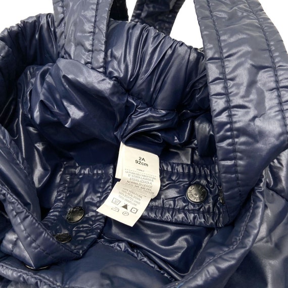 Moncler Kids Navy Ski Salopettes | Vintage Design… - image 3