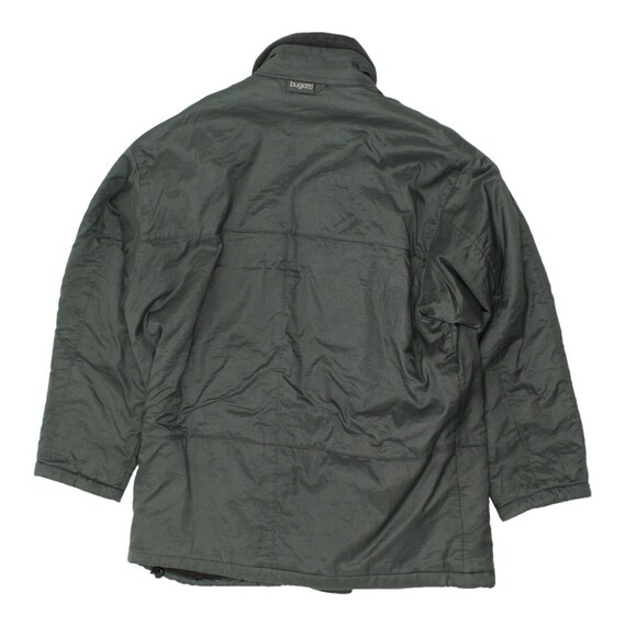 Bugatti Outlast Mens Grey Quilted Nylon Jacket | Vintage High End 