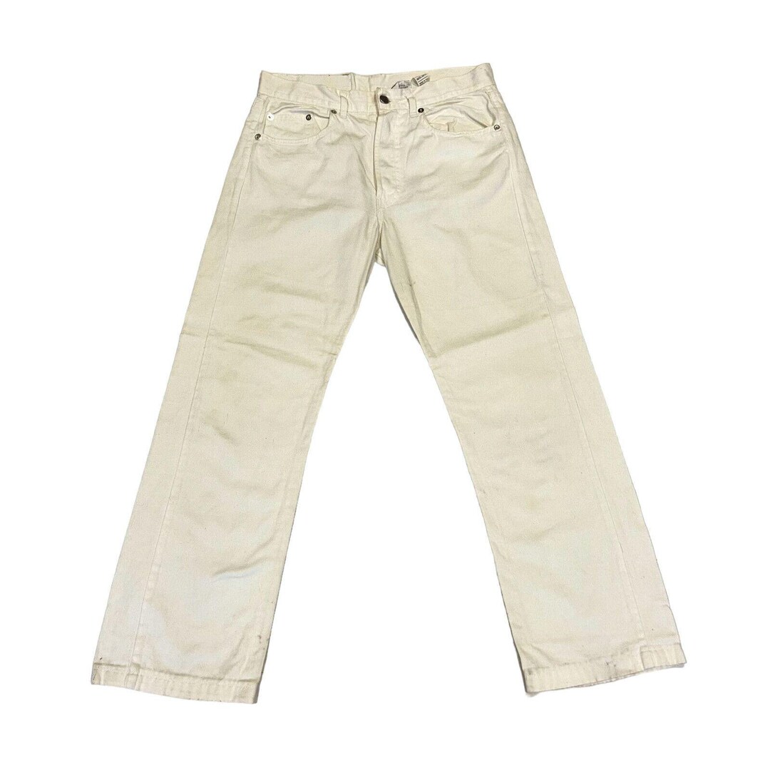 Martini Racing Club Jeans | Vintage Mens White Straight Leg Designer ...