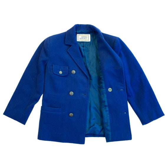 Gianni Versace Kids Cashmere Blazer Jacket | Vint… - image 2