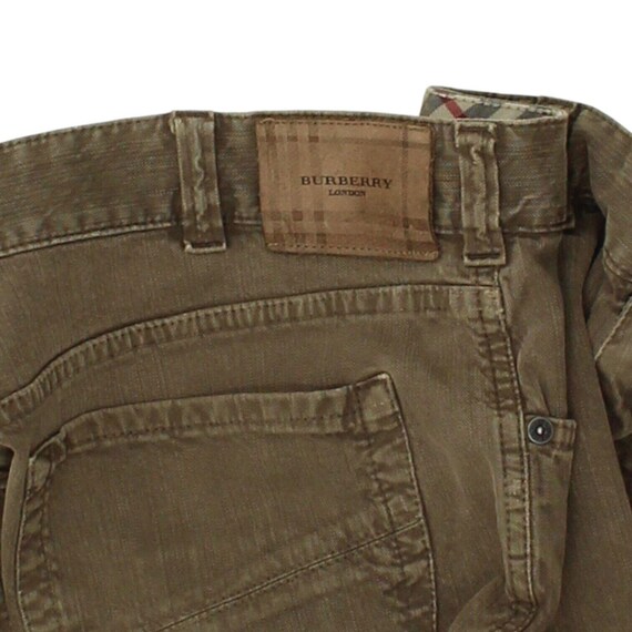Burberry London Mens Brown Slim Jeans Vintage High End Designer Denim VTG Etsy