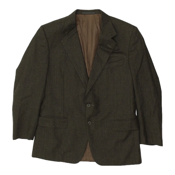 Aquascutum Mens Brown Blazer Jacket | Vintage Hig… - image 1