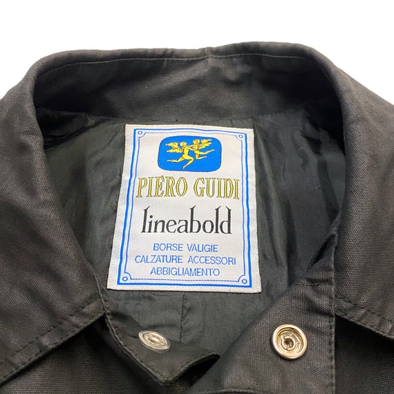 Piero Guidi Lineabold Long Waterproof Coat | Vint… - image 3