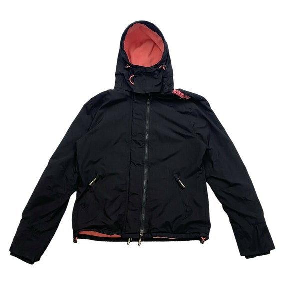 Superdry Professional Womens the Windcheater Hoodie Jacket Designer Black Etsy Canada