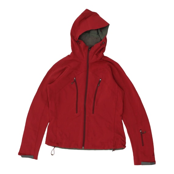Red activewear jacket hotsell