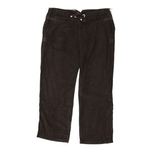 Max & Co Womens Brown Capri Trousers | Vintage Luxury High End Designer VTG