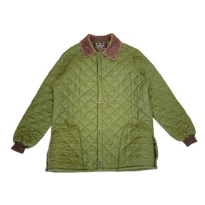 Barbour Men s Quilted Jacket Etsy UK