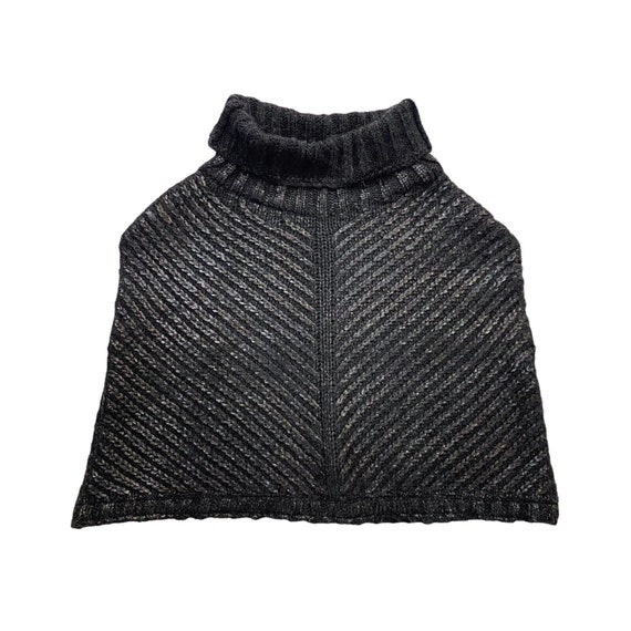 MoralFibersShop Sportmax Code Womens Knitted Sleeveless Roll Neck Jumper | Vintage Designer Vtg