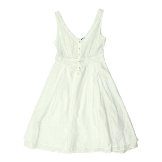 United Colors Of Benetton Damen Kleid - Baumwolle-Mix, Eleganter Schnitt