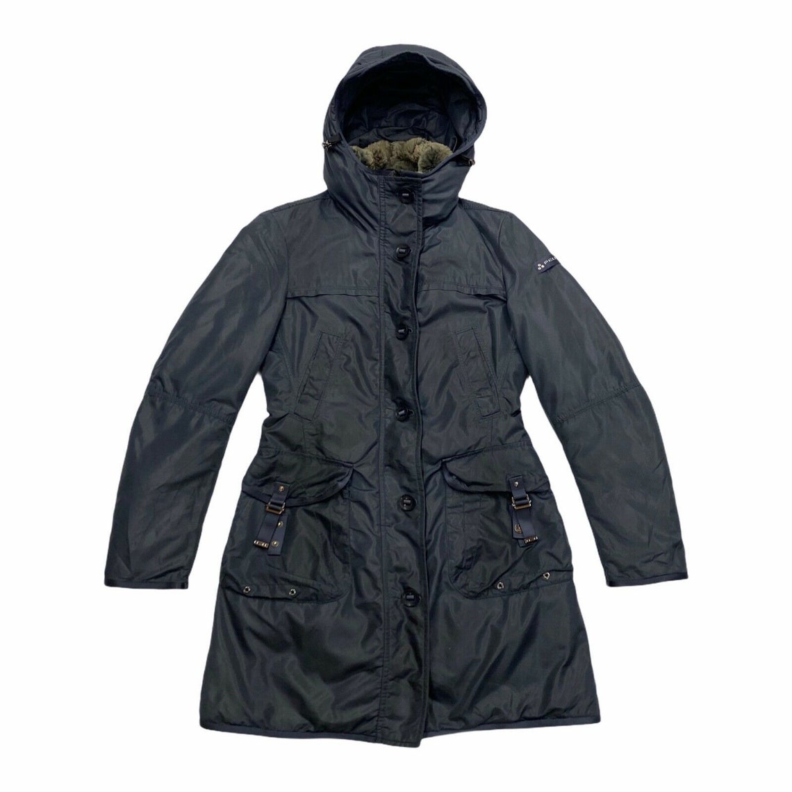 Peuterey Womens Long Down Quilted Coat Vintage High End | Etsy