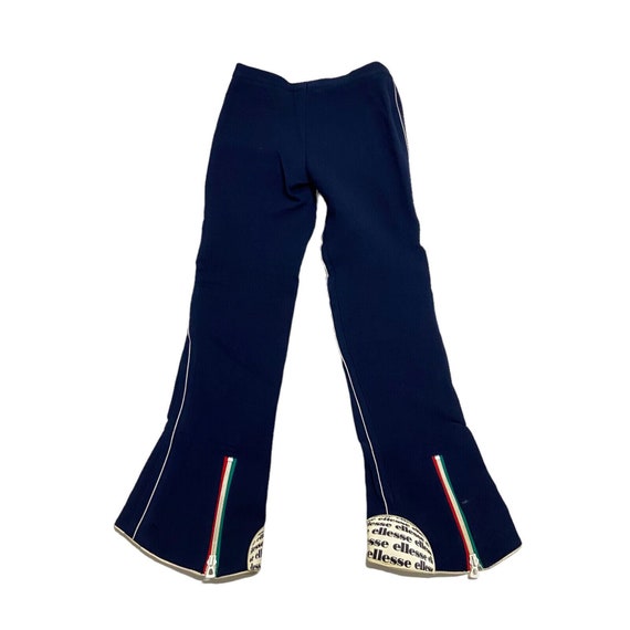 Pantalons de ski Ellesse Femme vintage Designer Navy Blue Sports