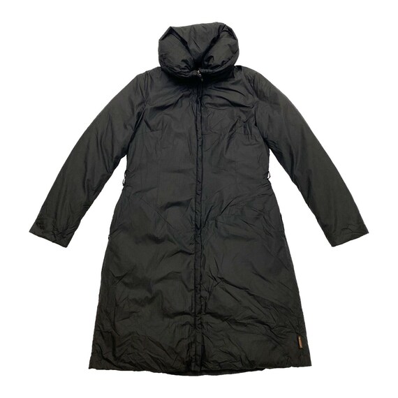 black designer puffer