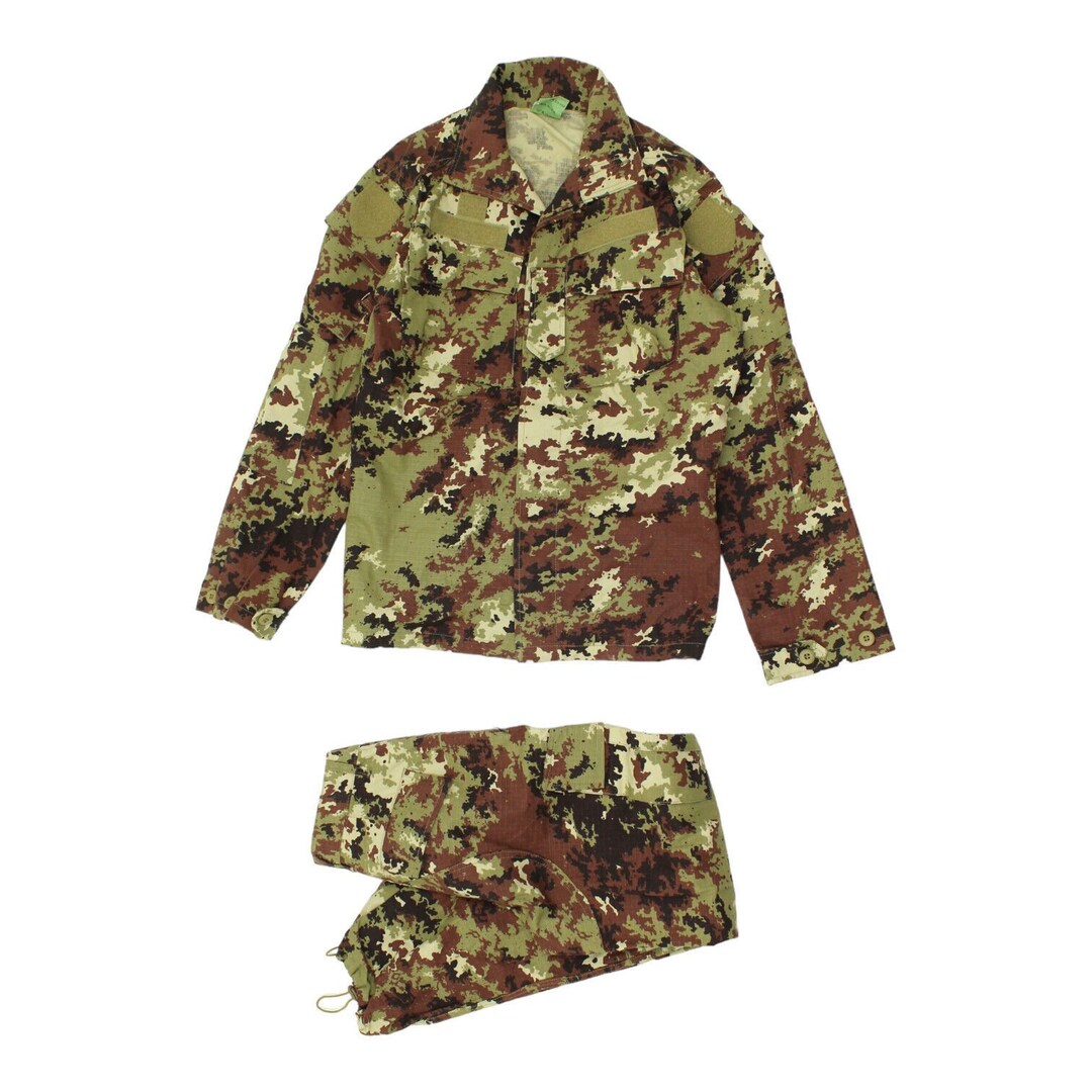 Military Green Camo Print Women's Shorts