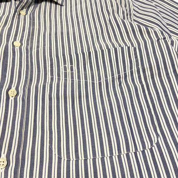 Valentino Chemises Striped Shirt | Vintage High E… - image 3