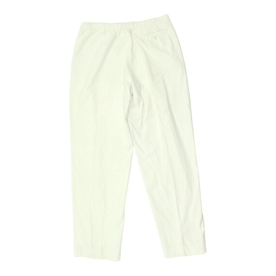 Giorgio Armani Womens White Chino Golf Trousers |… - image 2