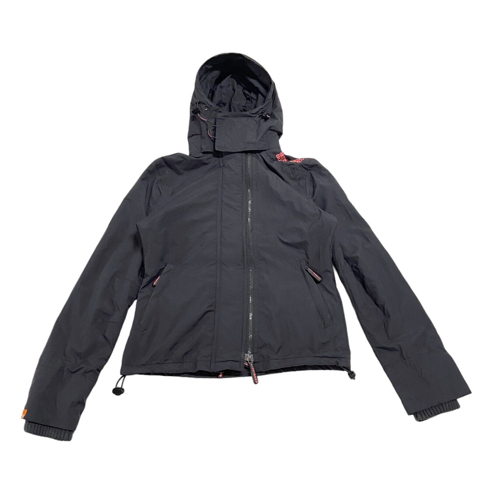 Superdry Chaqueta Cortavientos Technical Pop Negro