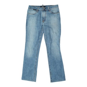 Ferre Mens Blue Mid Rise Skinny Jeans | Vintage Luxury Designer Denim VTG
