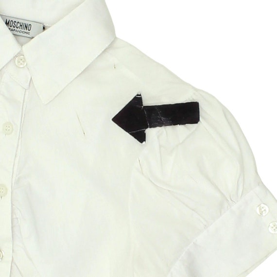 Moschino Cheap & Chic Womens White Shirt | Vintag… - image 3