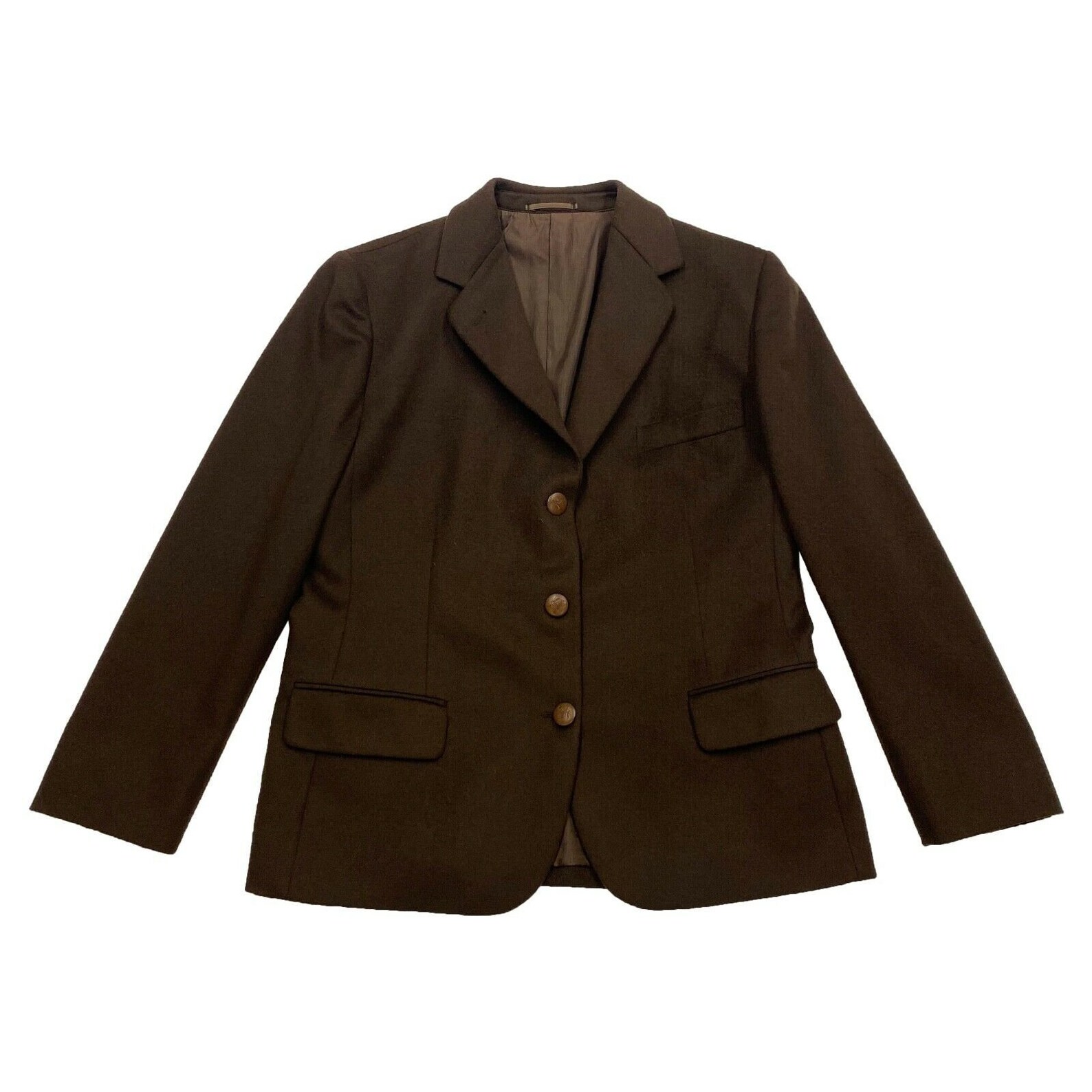 Veste Burberrys Womens Wool Blazer vintage High End Designer Etsy