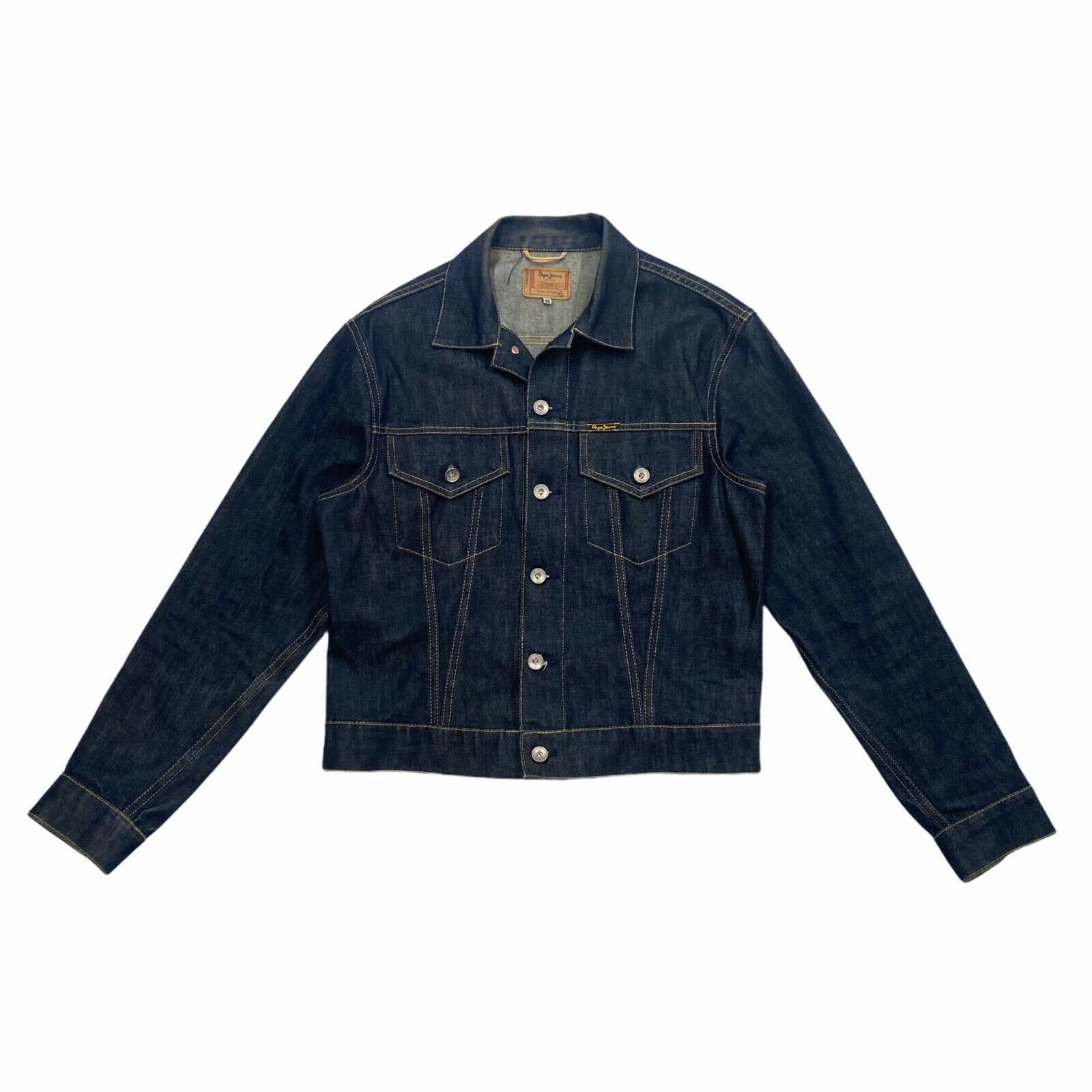 Pepe Jeans London Denim Jacket Vintage High End Designer Etsy